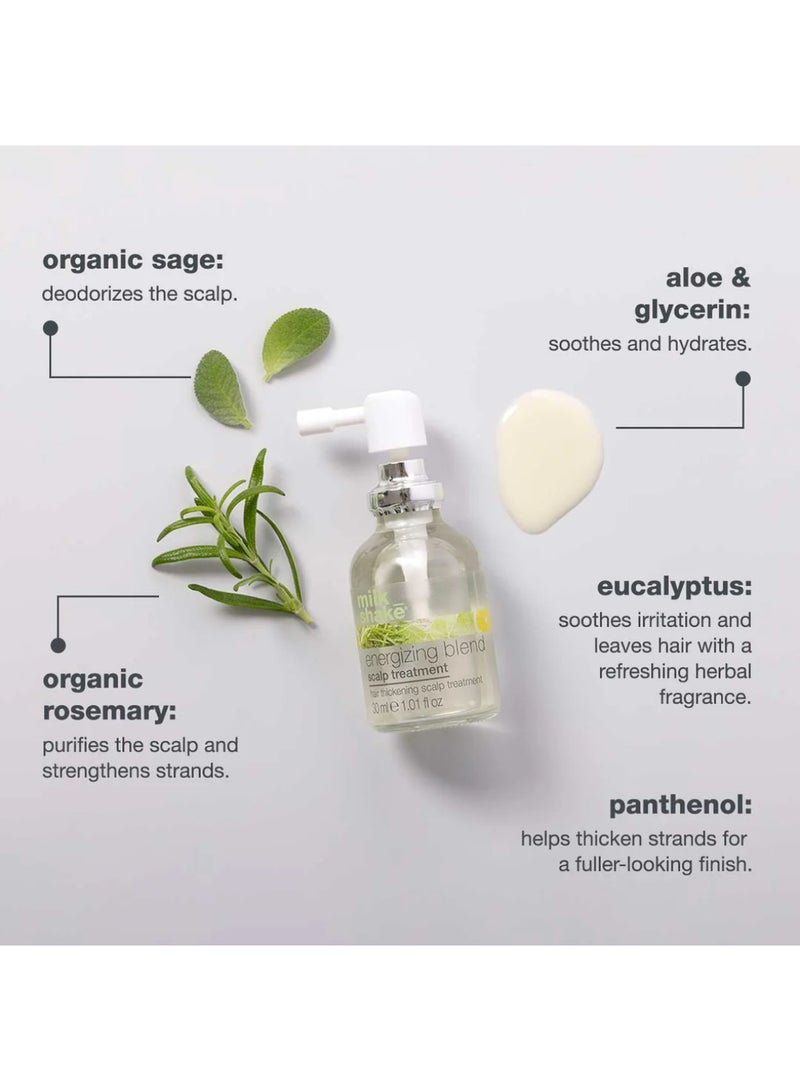 Milk Shake Energizing Blend Scalp Treatment – Rosemary, Sage & Essential Oils for Fine, Thinning & Fragile Hair – Fortifying Formula with Panthenol for Fullness, Thickness, Strength & Scalp Stimulation, 30ml - Image 5