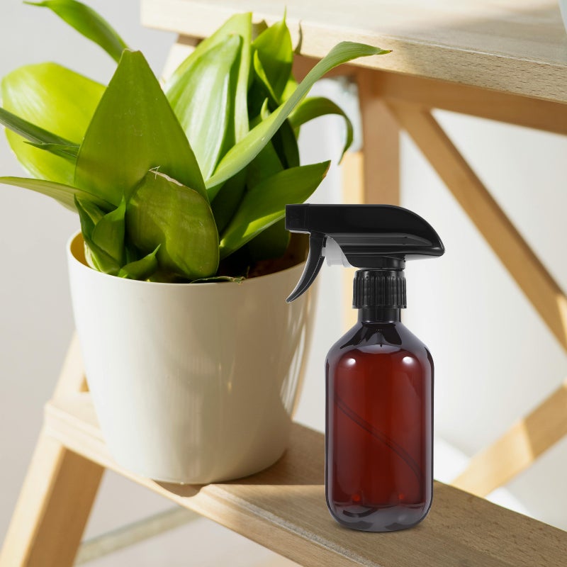 2pcs Spray Bottles: 300ml Refillable Empty Containers - Water Spraying Bottle Mist Sprayer For Cleaning Hair Care Plant Misting Pet Grooming - Image 1