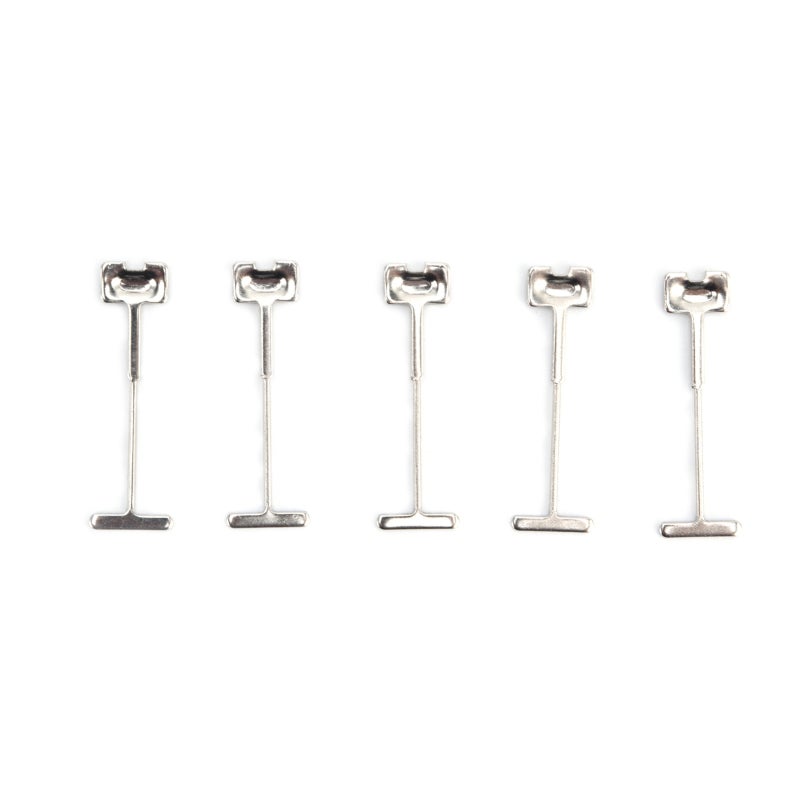 Steel T-Pins: 100% Stainless Steel, Wear-Resistant, Impact-Resistant - High Strength, Smooth Surface T-Shaped Needle for Tile Leveling Systems - Image 1