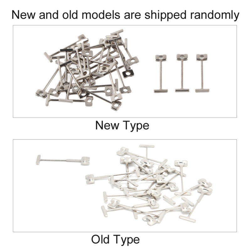 Steel T-Pins: 100% Stainless Steel, Wear-Resistant, Impact-Resistant - High Strength, Smooth Surface T-Shaped Needle for Tile Leveling Systems - Image 2