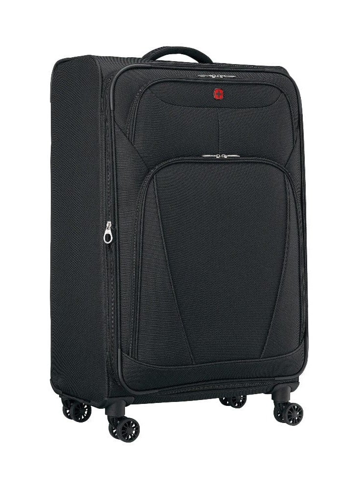 Wenger Beaumont Lite  Medium Softside Expandable 80cm Check-In Luggage Trolley Black - 612383 - Image 3
