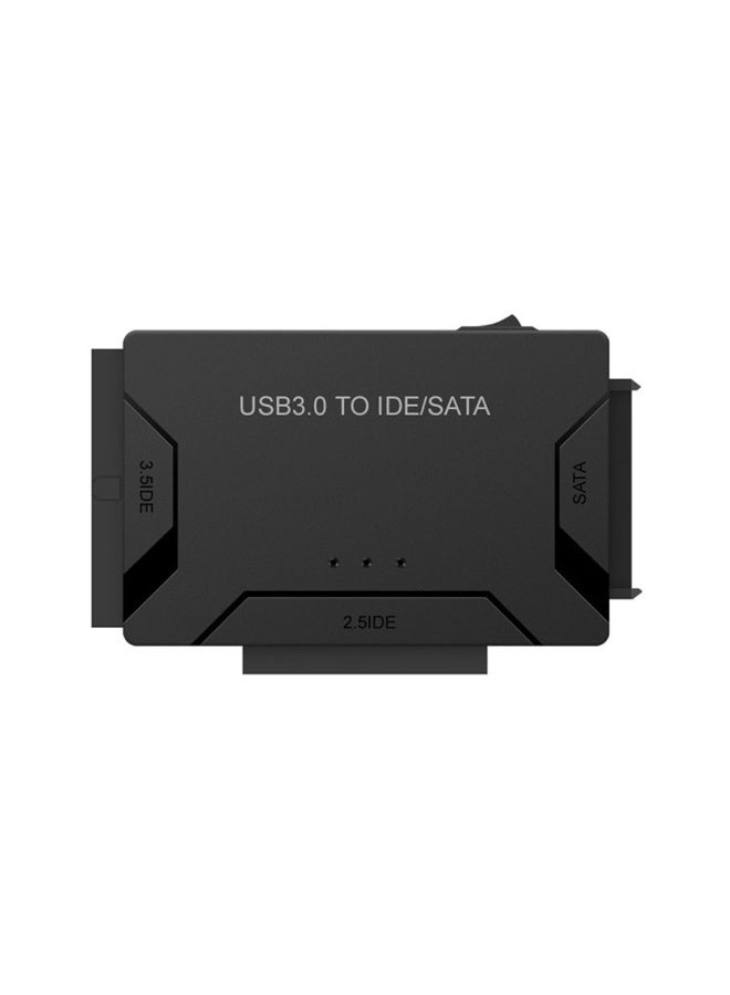 TypeC Adapter SATA to USB 3.0 Multifunction Hard Drive Converter – USB to IDE/SATA 3-in-1 Adapter with 5Gbps High Speed, Power Switch, Supports up to 6TB, Global 100-240V Power Supply  - Image 4
