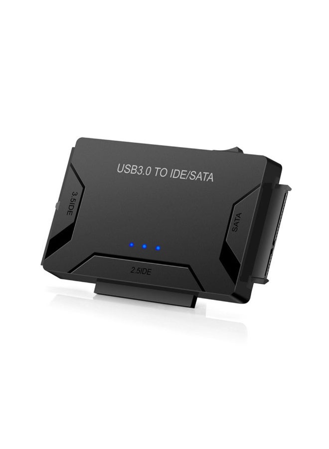 TypeC Adapter SATA to USB 3.0 Multifunction Hard Drive Converter – USB to IDE/SATA 3-in-1 Adapter with 5Gbps High Speed, Power Switch, Supports up to 6TB, Global 100-240V Power Supply  - Image 5