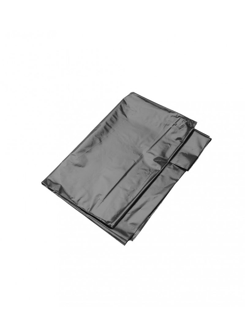 Disposable Strong & Biodegradable Trash Can Bin Liners, 5 Rolls  Small Black Trash Bags Strong Garbage Bags, Waste Basket Liner, for Home, Kitchen, Office 95 X 120CM 20KG  - Image 2