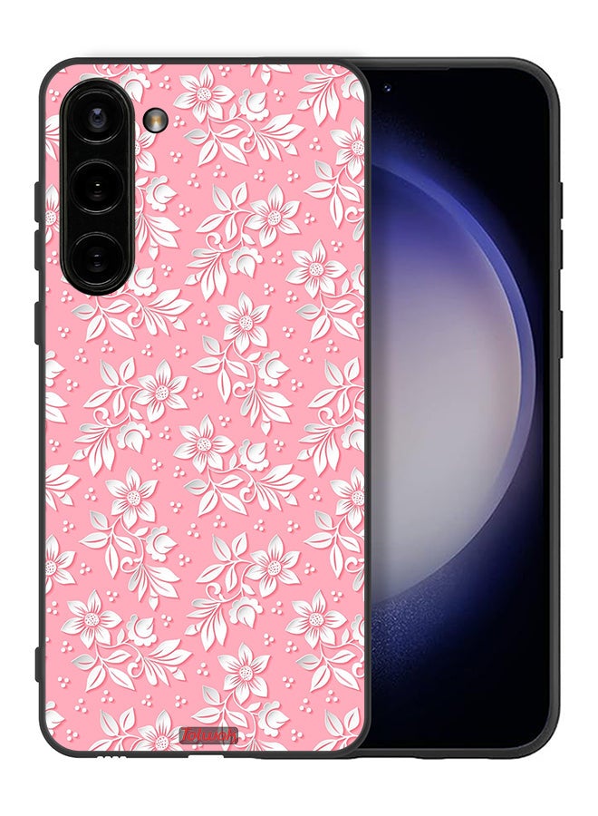 Tolwak Samsung Galaxy S23 5G Protective Case Cover Flowers Background Pattern - Image 2