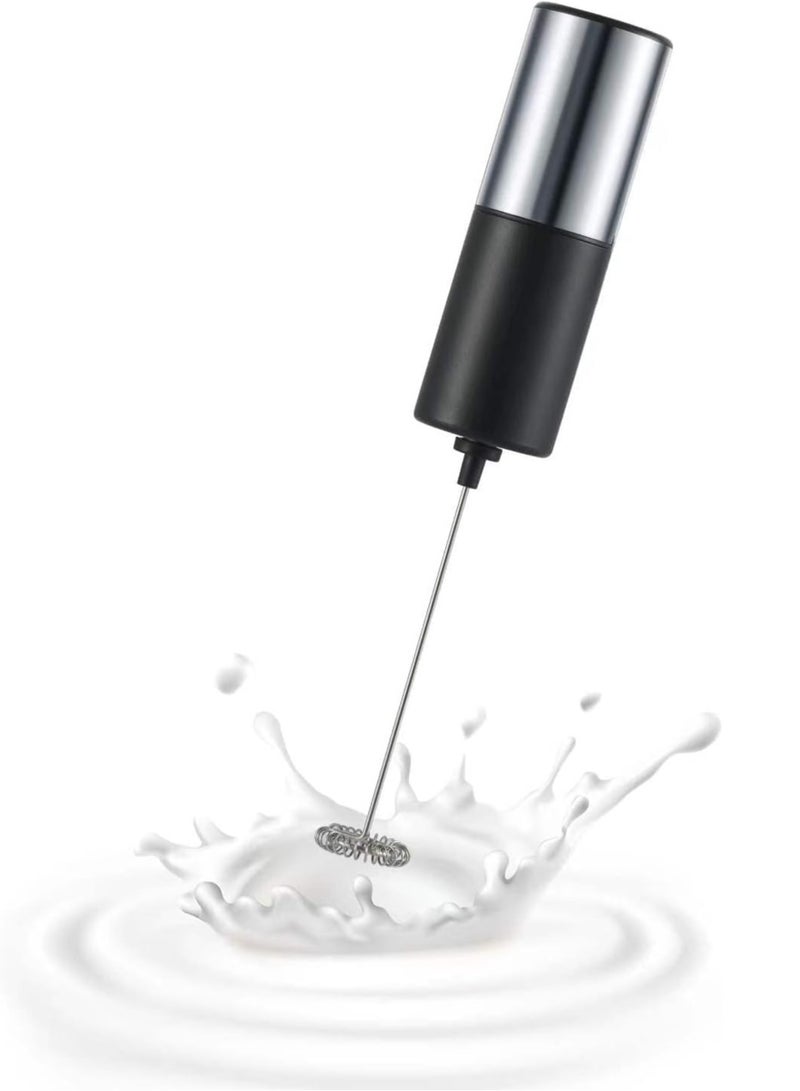 SYOSI Handheld Electric Milk Frother Powerful Portable Frother Battery Powered Fast Whisk Frother Whisk Drink Mixer Mini Blender for Coffee Beverage Mixer Frappe Latte Matcha Hot Chocolate  - Image 1
