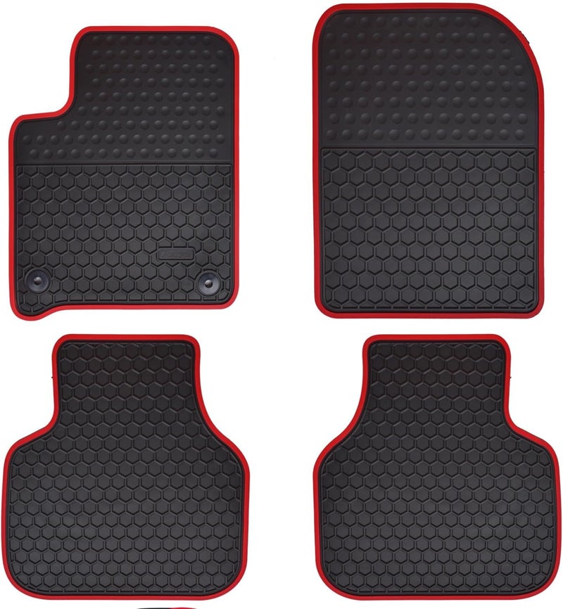 Megiteller Custom Fit Car Floor Mats for Dodge Journey (2012-2020) - Heavy Duty Rubber, Odorless, Washable, All Weather - Image 1