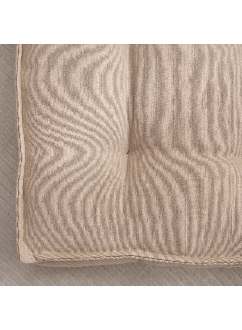 Home Box Atlanta Ezra Ribbed Floor Cushion 48 x 10 x 48 cm  - Image 4