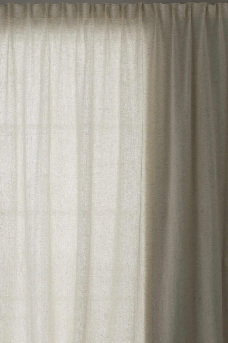 H&M 1-Pack Wide Lyocell-Blend Curtain Length