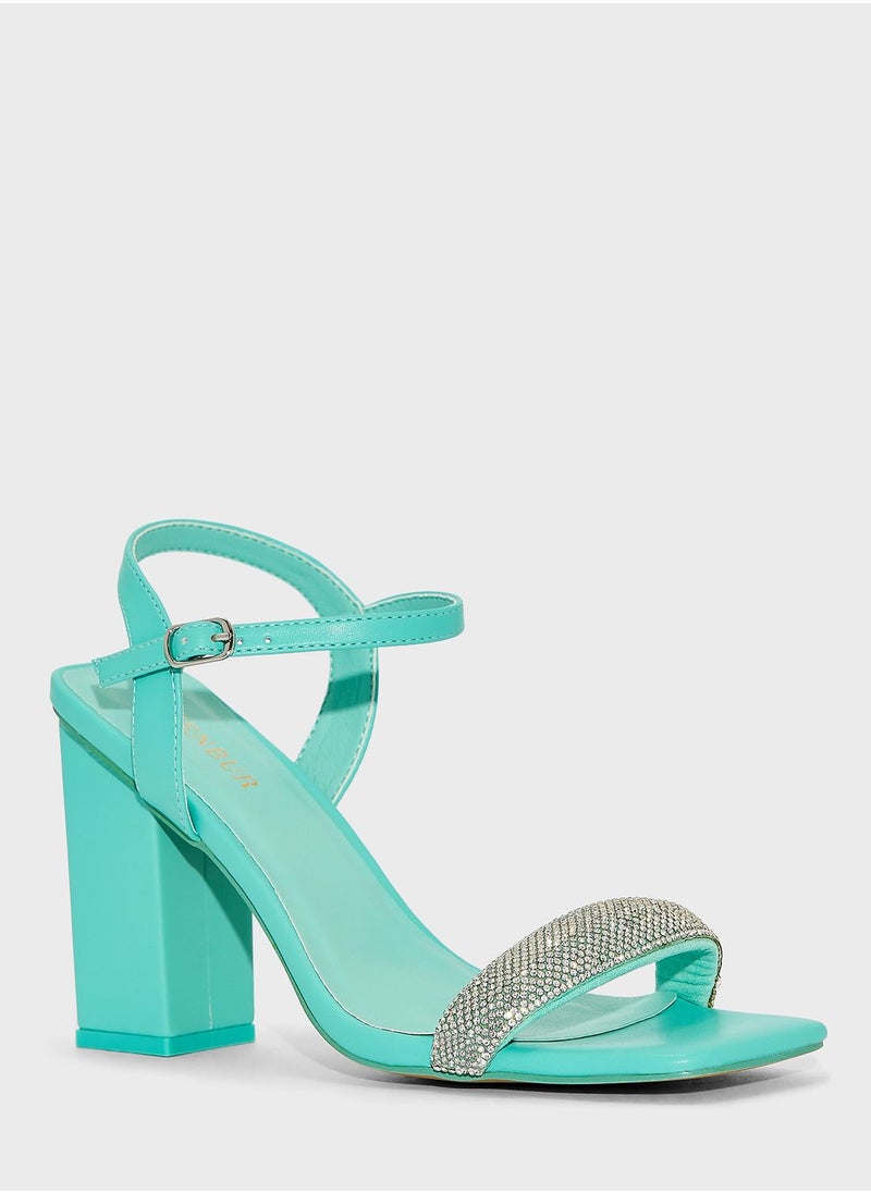 MENBUR Ankle Strap High Heel Sandals  - Image 2