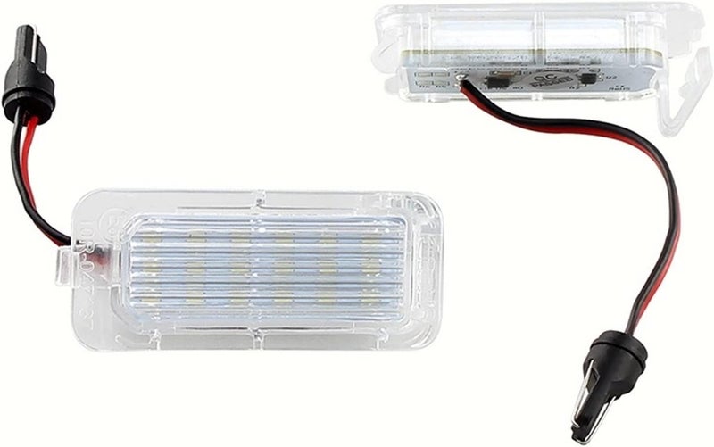 DEMULAX 2pcs LED License Plate Light for Ford Models - Image 1