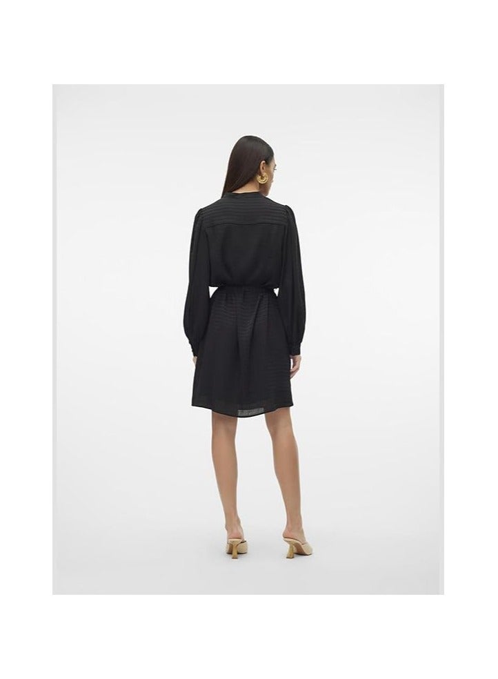 VERO MODA VERO MODA Womens Rieke Longsleeve Dress  - Image 3