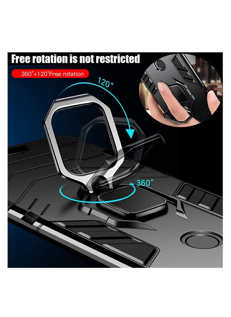 Aookay - [1+2] Case for Xiaomi Redmi Note 13 Pro Plus 5G/Note 13 Pro+ 5G with Tempered Glass Screen Protector, Dual Layer Heavy Duty Military Grade Shockproof Case with Magnetic Loop Holder - Image 1