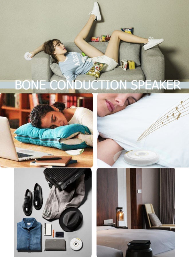 نيوترل QD01 مكبر صوت بلوتوث للسكون الأبيض مساعد رائع للنوم سبعة أصوات طبيعية لتهدئة العقل والجسم مناسب لغرف المعيشة والمكاتب وغرف النوم وغيرها كما أنه هدية رائعة (أسود) - Image 5