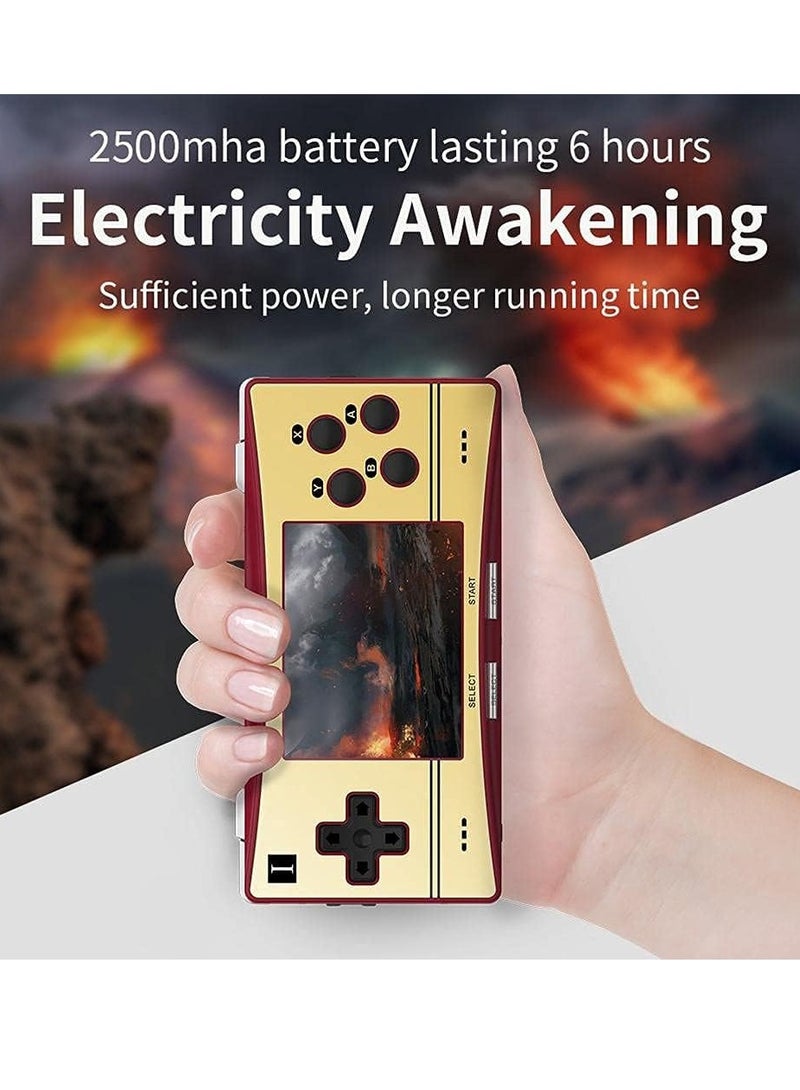 RG300X Handheld Game Console Retro Game Console, 3.0 Inch IPS Screen Video Game Console with 128G TF Card & 18000+ Classic Game, Open Source Linux System Game Player Handheld HDMI Output