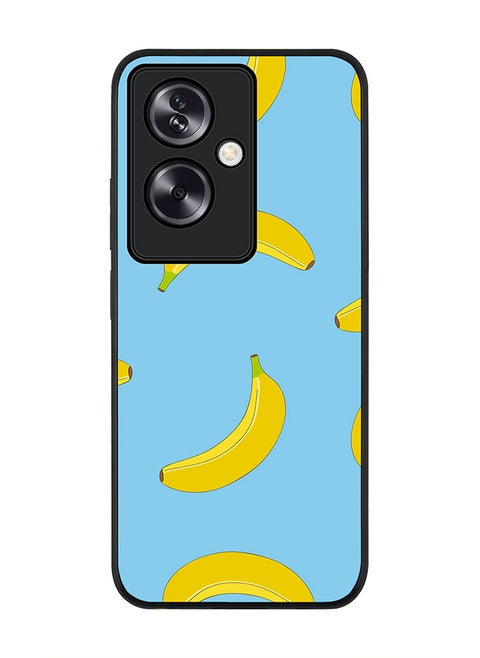 Rugged Black Edge Case for OnePlus Nord N30 SE, Slim fit Soft Case Flexible Rubber Edges Anti Drop TPU Gel Thin Cover - Rolling Bananas