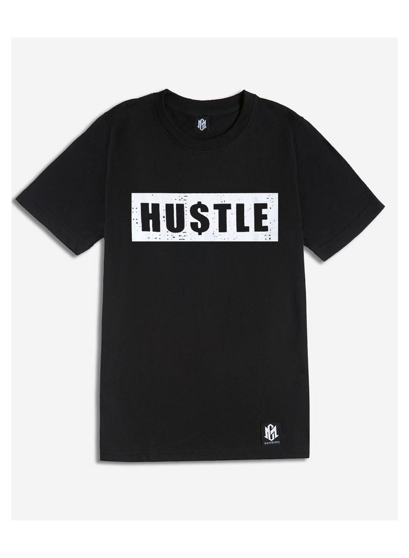 MAGNUM OPUS Casual Slogan Crew Neck T-shirt - Image 3