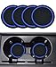 SCUARI 4PCS Car CoastersCar Cup CoastersCar Coasters for Cup HoldersCar Accessories Car Cup Holder Coaster275 Inch NoSlip Anti Dust mats Cup Holder Insert CoasterFits Vehicles BlackBlue - Image 2