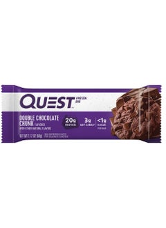 Protein Bar, Double Chocolate Chunk, 1 Bar, 21g Protein