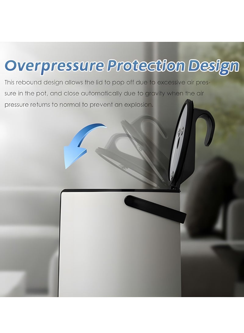 بيج ماكس وعاء بخار ساونا محمول 3 لتر 1000 واط ، مولد بخار من الفولاذ المقاوم للصدأ لآلة بخار تبخير السبا المنزلية للساونا للتخلص من السموم في الجسم مع جهاز التحكم عن بعد - Image 4