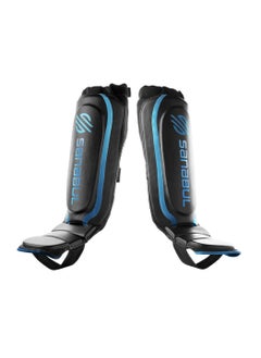 Sanabul  Essential Sleeve Kickboxing Shin Guards | MMA Shin Guards | Muay Thai Shin Guards | Hybrid Neoprene Design, X-small  - Image 4