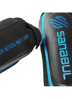 Sanabul  Essential Sleeve Kickboxing Shin Guards | MMA Shin Guards | Muay Thai Shin Guards | Hybrid Neoprene Design, X-small  - Image 5