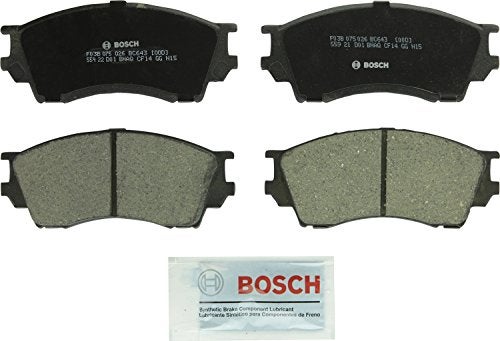 BOSCH BC643 QuietCast Premium Ceramic Disc Brake Pad Set Compatible With Select Mazda Millenia FRONT - Image 1