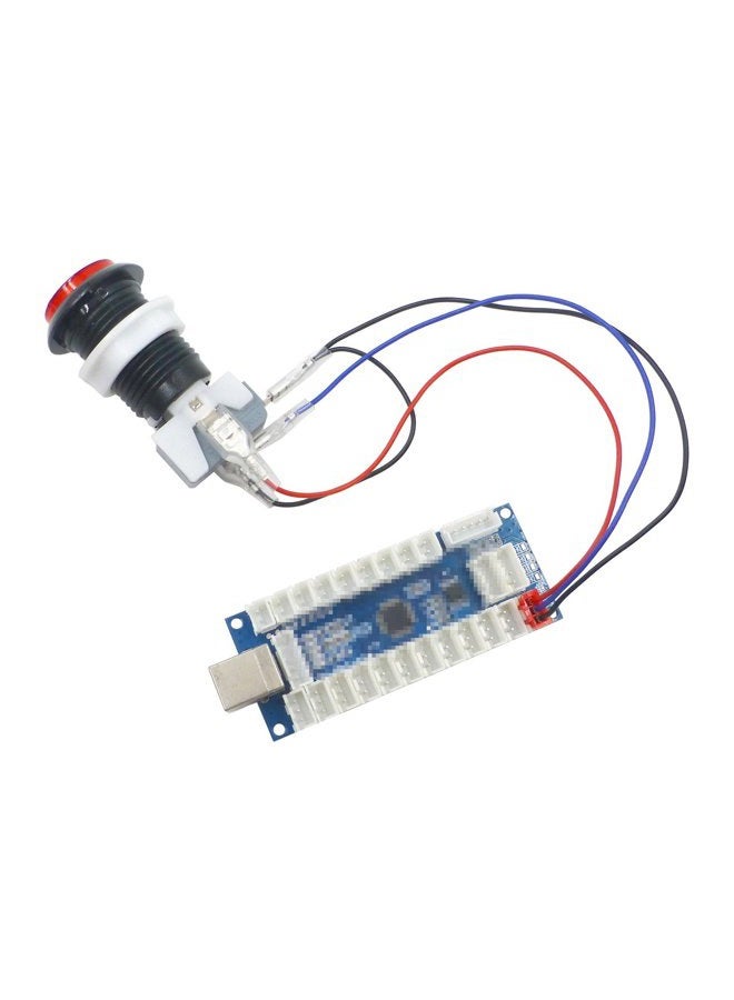 SJ@JX Zero Delay Usb Encoder Led Joystick Kit Arcade Diy Controller For Pc Retropie Raspberry Pi Mame HAPP Style - Image 3