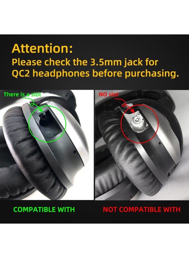 YOCOWOCO aptX Wireless Bluetooth 5.0 Adapter for Bose QuietComfort QC 15 with Mic/Volume Control, Black - Image 2