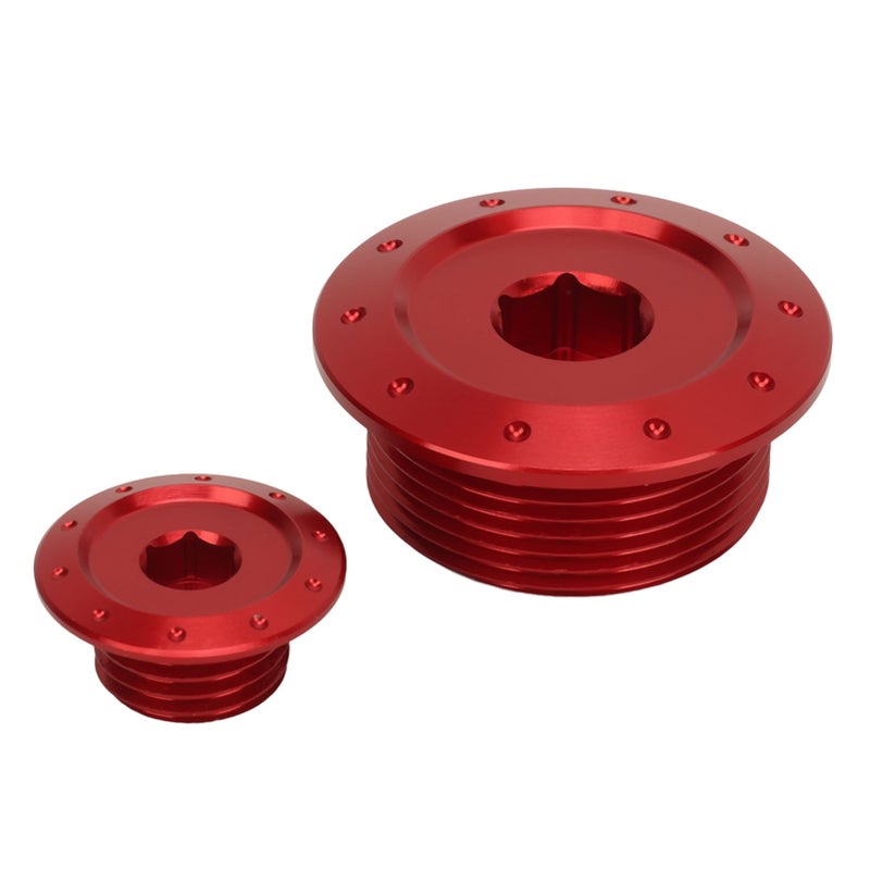 Motorcycle Engine Timing Screws High Precision Engine Timing Cover Cap Plug Fit For CRF110F CRF250L CRF250M CRF250 CRF300L Red - Image 5