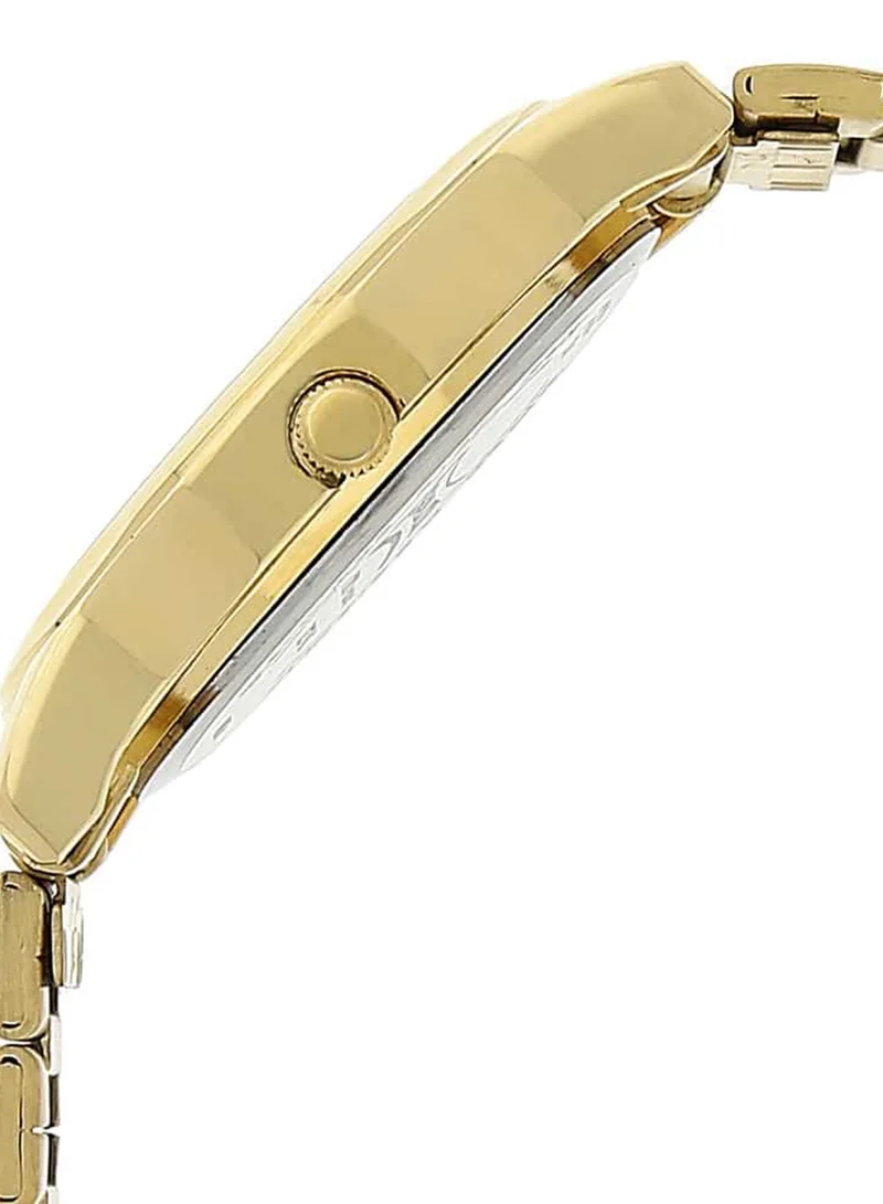 Sonata Men's Analog Round Shape Stainless Steel Wrist Watch 7023YM01 - 37.4 Mm