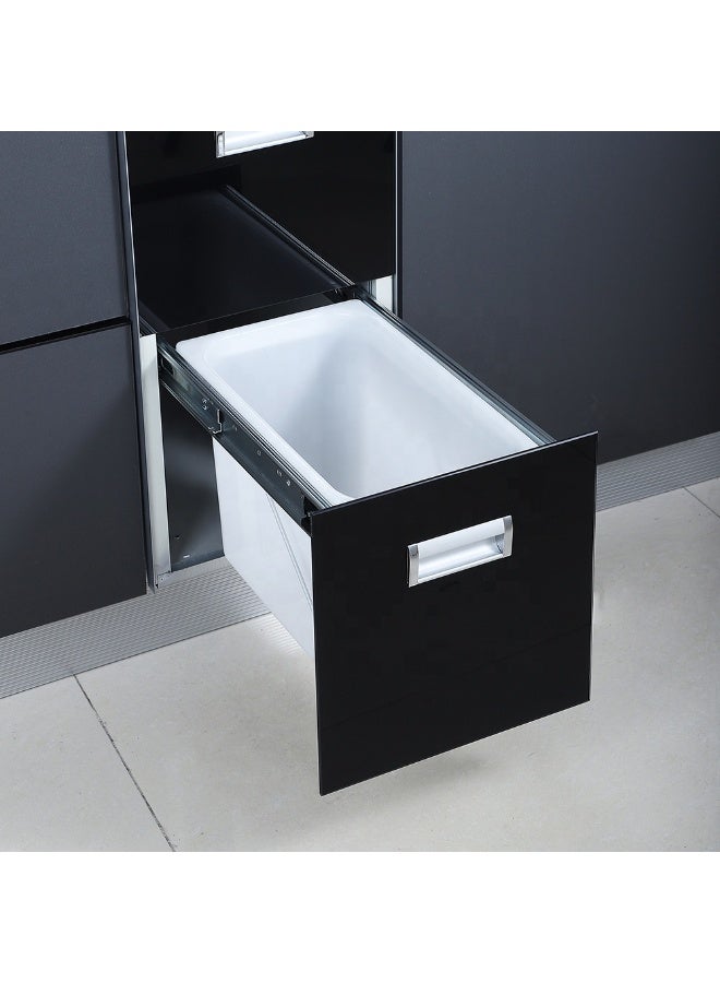 Zeeco Built-in Rice Dispenser, Pullout Type, 23 to 25 kg Capacity, for Kitchen Storage - Image 2