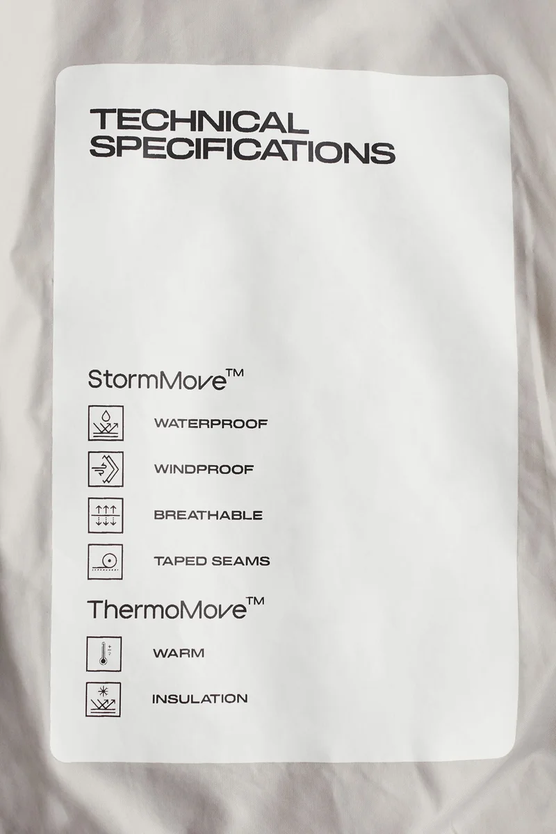 H&M  Padded ski popover jacket in StormMove™ for Women | Best Price UAE