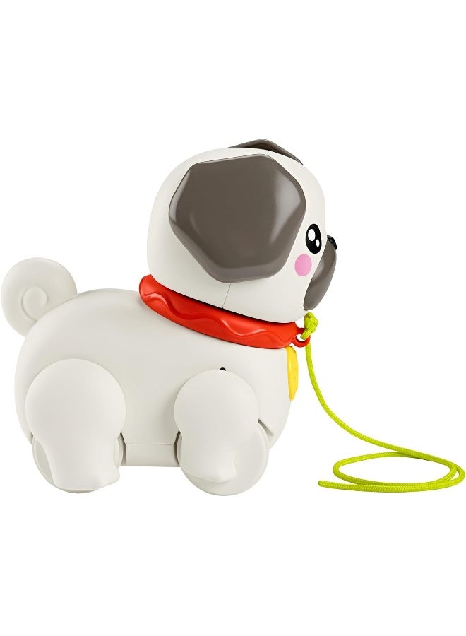 Fisher-Price ​Baby & Toddler Pull Toy Fp Pets Walk-The-Pup-Pug With Motion & Sounds For Kids Ages 12+ Months - Image 5