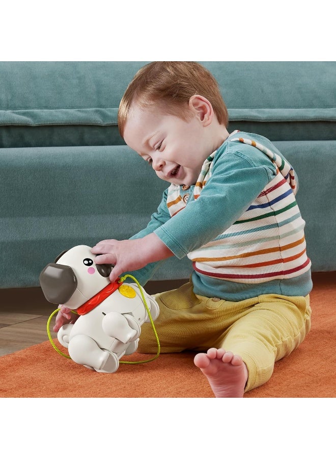 Fisher-Price ​Baby & Toddler Pull Toy Fp Pets Walk-The-Pup-Pug With Motion & Sounds For Kids Ages 12+ Months - Image 3