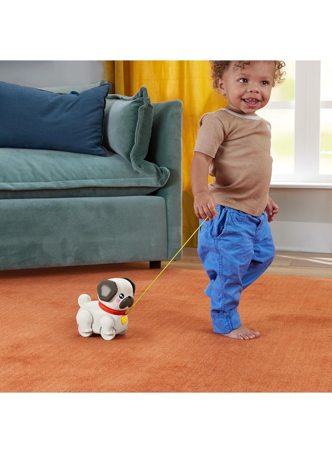 Fisher-Price ​Baby & Toddler Pull Toy Fp Pets Walk-The-Pup-Pug With Motion & Sounds For Kids Ages 12+ Months - Image 4