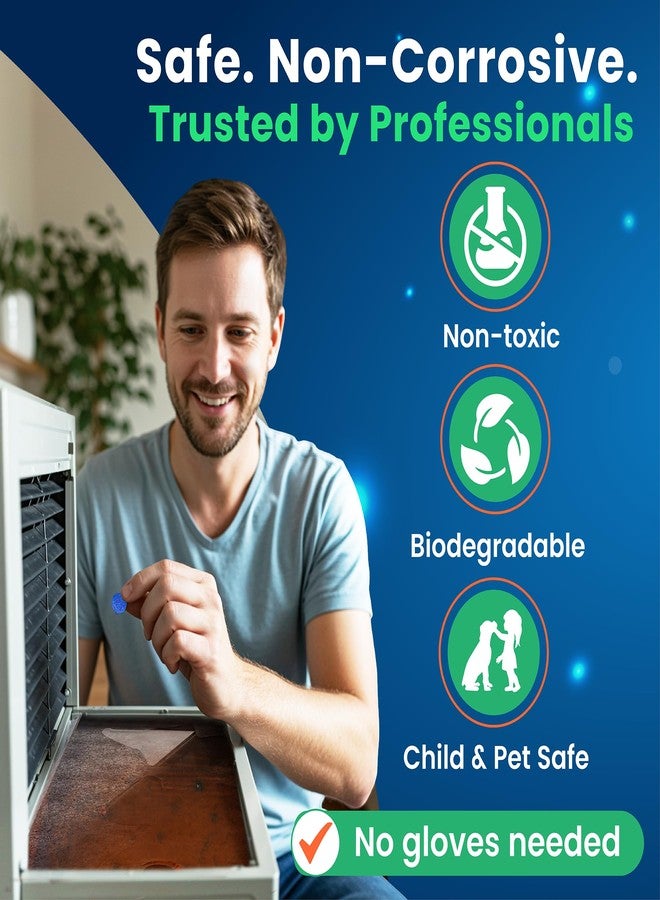 Brodi AC Pan Tablets, Commercial-Grade, Gel Lock Tech: Long Lasting, Moisture Activated Slow Release, Non-Corrosive & Safe - No Residue, Pan Treat Tablets (1 Ton, 30 Pack) - Image 5