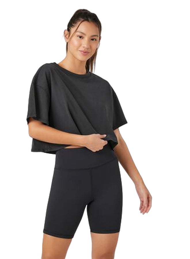 FOREVER 21 Active High-Rise Biker Shorts  - Image 1
