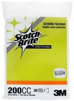 3M 3M 200CC Scotch-Brite Griddle Screen - 20 / PK  - Image 3