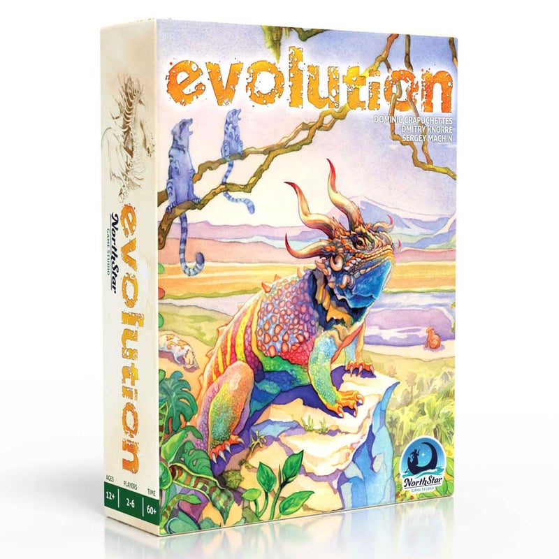 North Star Games Northstar Game Studio Evolution Board Game | Create Species in This Strategy Game for Adults, Teens and Families | 2-6 Players, Age 12+ - Image 1