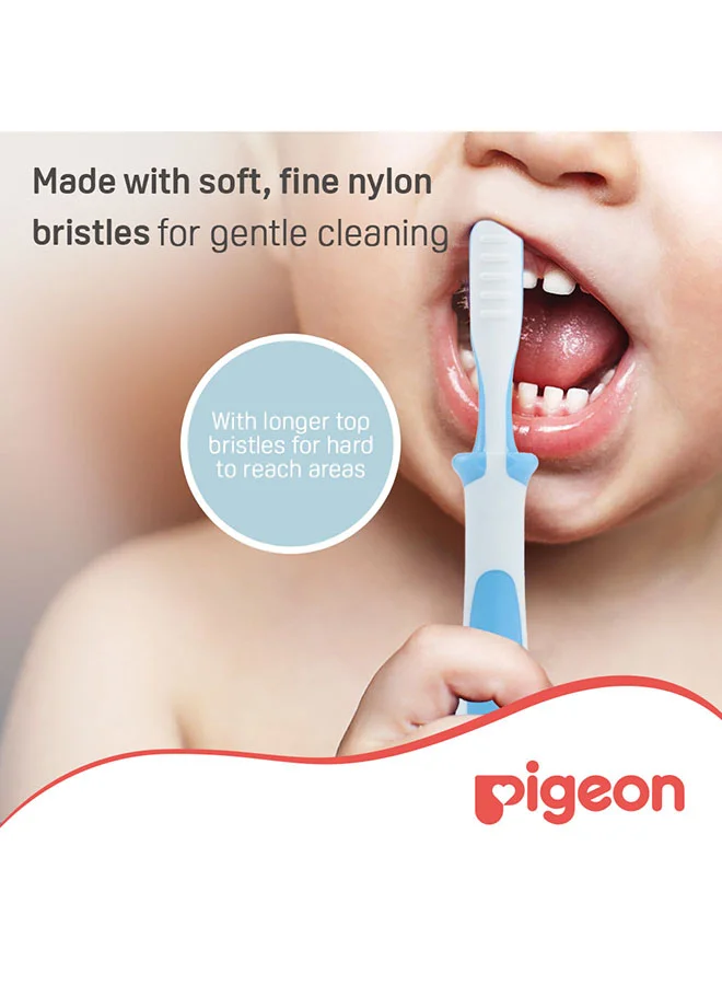 pigeon Baby Training Toothbrush Lesson 3 – Blue