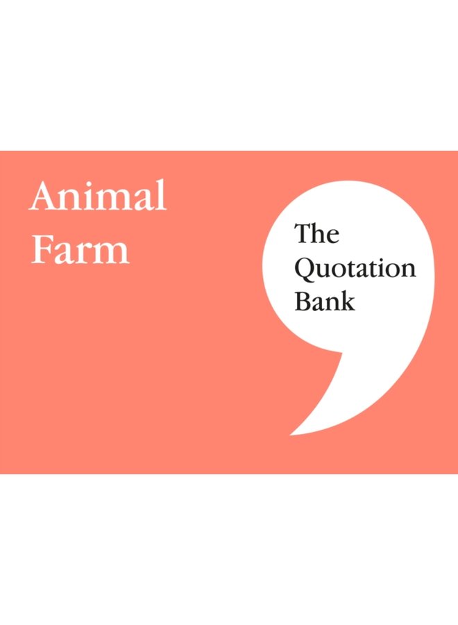 The Quotation Bank Animal Farm GCSE Revision and Study Guide for English Literature 9 1 - Paperback
