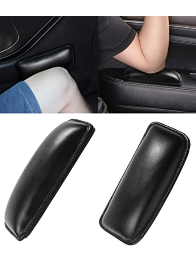 Generic SUJADE YAKEFLY 2 Pack Soft Car Center Console Knee Leg Elbow Cushion Pad,Universal Leather Car Armrest Pillow Car Knee Cushion Elbow Pillow Thigh Support Comfort Pillow,Automotive Interior Accessories  - Image 1
