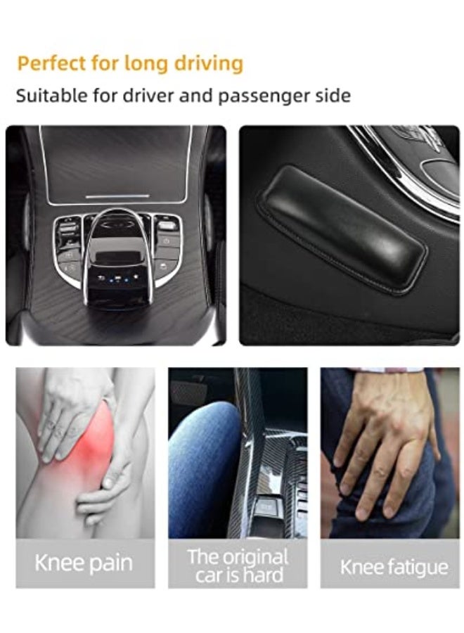Generic SUJADE YAKEFLY 2 Pack Soft Car Center Console Knee Leg Elbow Cushion Pad,Universal Leather Car Armrest Pillow Car Knee Cushion Elbow Pillow Thigh Support Comfort Pillow,Automotive Interior Accessories  - Image 3