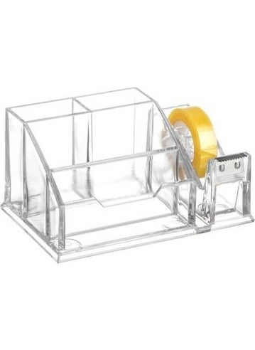 Desk Pen Holder with Tape Machine Transparent - pzsku/Z375FE28579EB0D189EA3Z/45/_/1730556896/8fc1ea1d-dc3a-4f65-91a3-b4034c1f9243