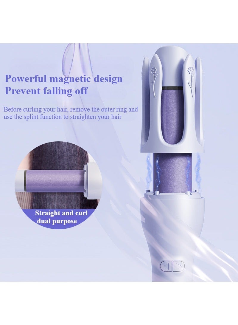 Auto Hair Curler, Automatic curling and straightening iron with 3 Temperature, Automatic Shut-Off, Anti-Scald, Anti-Tangle Rotating Curling Wand for Hair Styling - Image 4