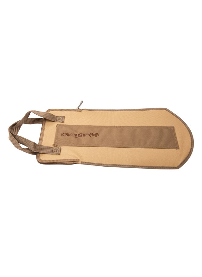AL SANIDI Fire wind screen Case for trips, Kaki, Size 48.5*22.5*1.5Cm  - Image 3
