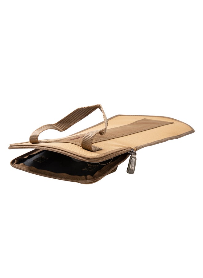 AL SANIDI Fire wind screen Case for trips, Kaki, Size 48.5*22.5*1.5Cm  - Image 4