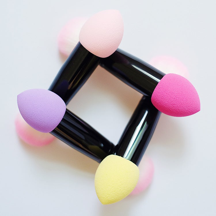 Manufacturer''s In-Stock New Non-Latex Bullet-Shaped Powder Puff Pen Double-Ended Brush Blush Brush Fashionable Beauty Tool Makeup Brush - Image 5