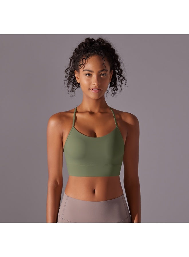 Seamless Yoga Bra Y-back Crop Tops Running Gym Sport Underwear Push Up Yoga Vest Shockproof Fitness Workout Bra - Image 2